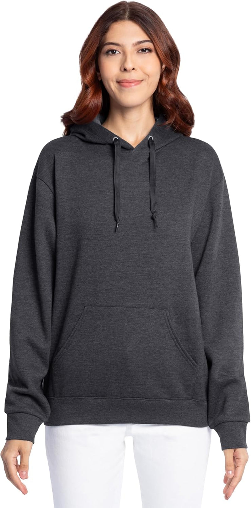 Men's Eversoft Fleece Hooded Pullover Sweatshirt, Moisture-Wicking and Breathable