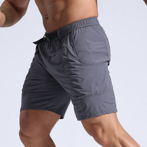 Men's athletic cargo shorts with pockets in multiple colors