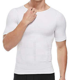 Men's slim fit compression short sleeve shirt in multiple colors