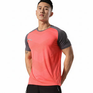 Men's breathable loose fit basketball t-shirt in multiple colors