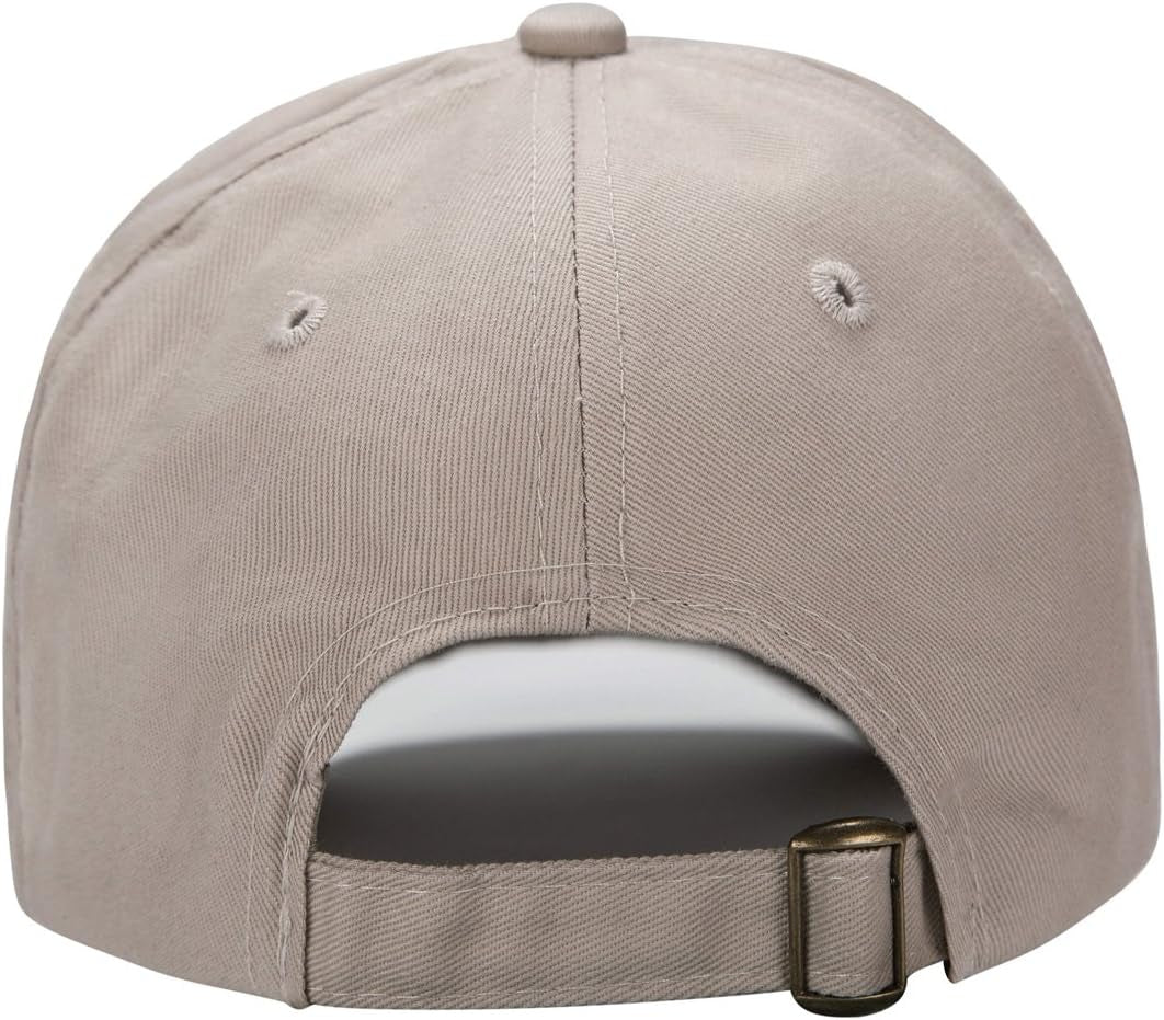 Adjustable Washed Cotton Baseball Cap for Children - Toddler Golf Hat for Boys and Girls