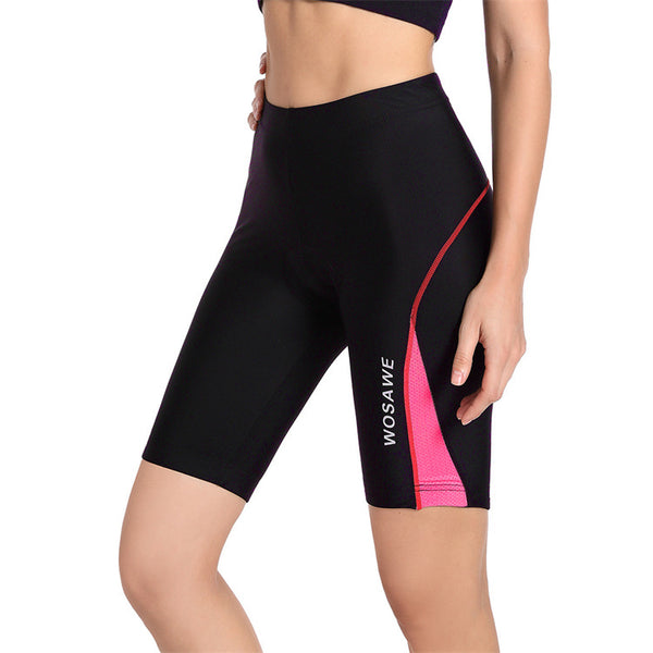 WOMEN'S SUMMER CYCLING SHORTS WITH SILICA GEL PAD
