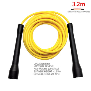 Cold-resistant thick TPU skipping rope in various colors for fitness workouts