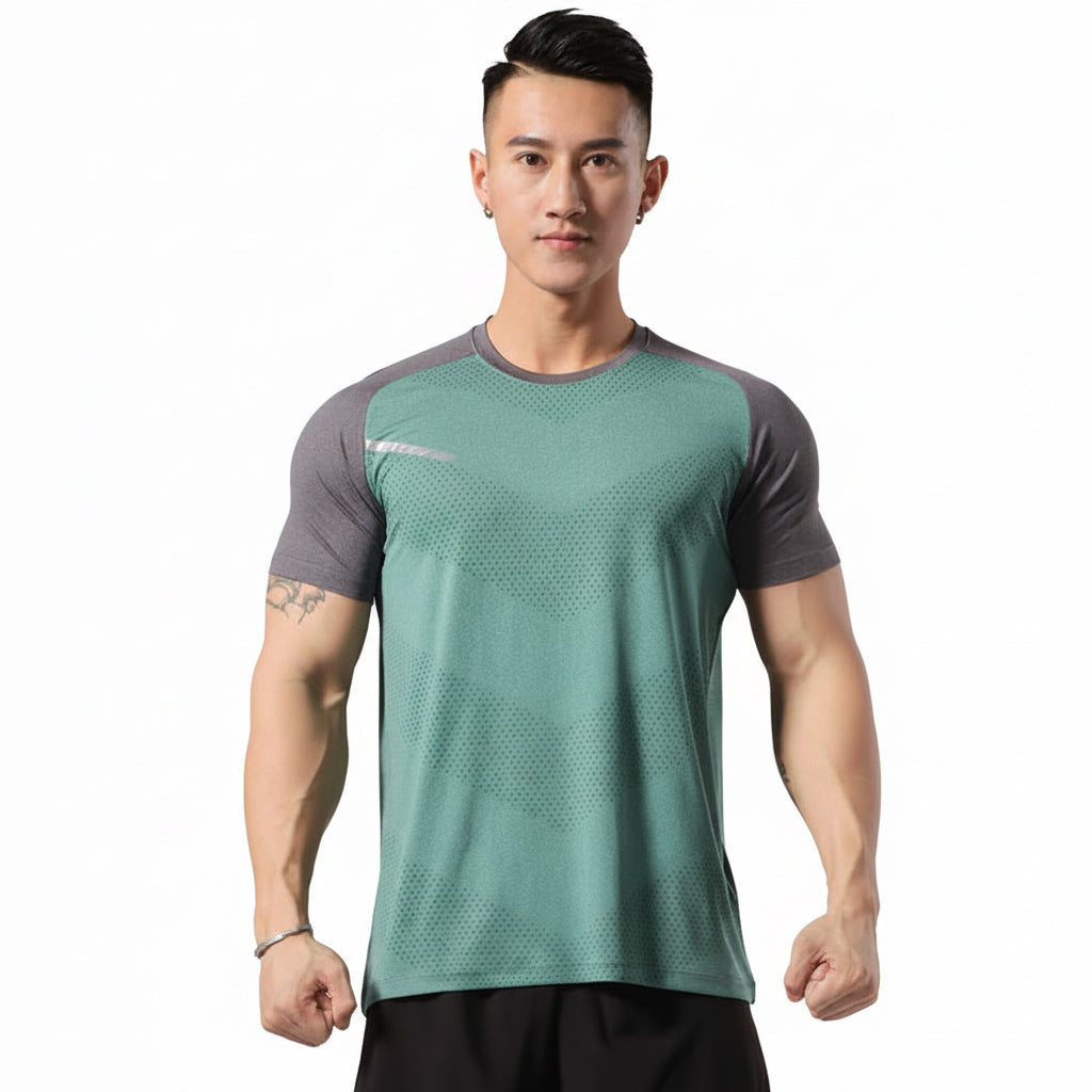 Men's breathable loose fit basketball t-shirt in multiple colors