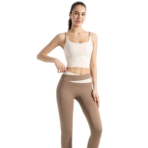 Notting Nude breathable women's sports bra and leggings set in multiple colors