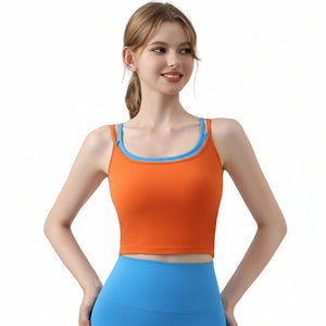 Womens training fitness bra yoga tank top in multiple colors and sizes