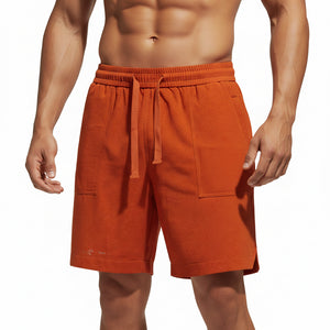 Men's lightweight casual sports shorts in various colors and relaxed fit