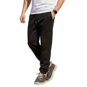 Men's elastic anti-wrinkle casual pants in tapered fit