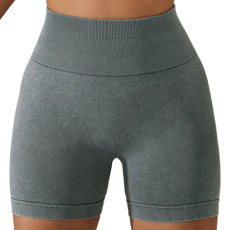 WOMEN'S BREATHABLE HIP-LIFTING FITNESS SHORTS