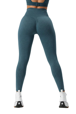 Children's two-piece sports leggings set in various colors for active kids