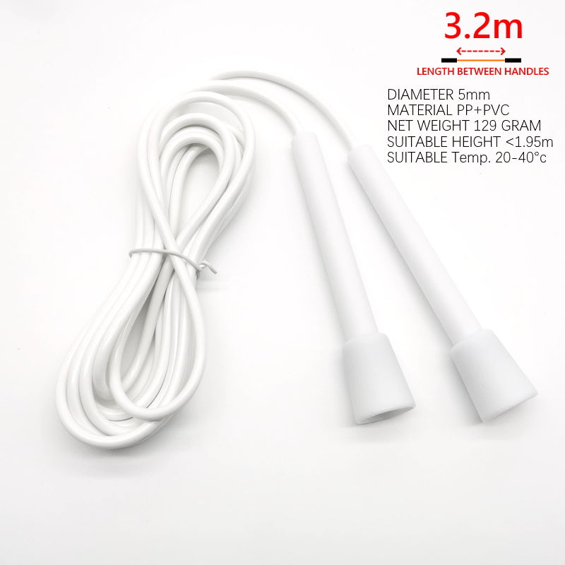 Cold-resistant thick TPU skipping rope in various colors for fitness workouts