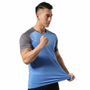 Men's breathable loose fit basketball t-shirt in multiple colors