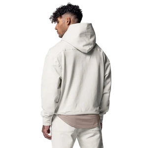 Men's cotton hooded training set with sweatpants in various colors