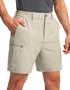 Men's outdoor sports shorts with multiple pockets in various colors