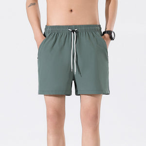 Men's breathable sports casual shorts available in multiple colors