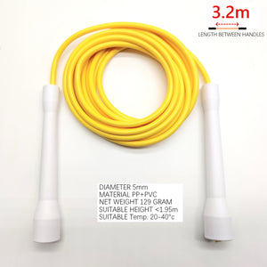 Cold-resistant thick TPU skipping rope in various colors for fitness workouts