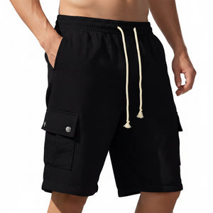 Men's plaid straight-leg basketball shorts in various colors
