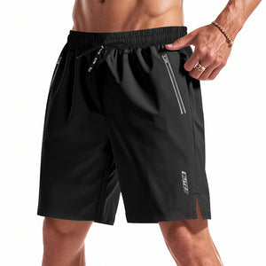 Men's quick-dry luminous sports shorts in various colors