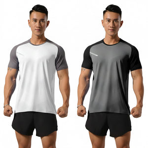 Men's breathable loose fit basketball t-shirt in multiple colors