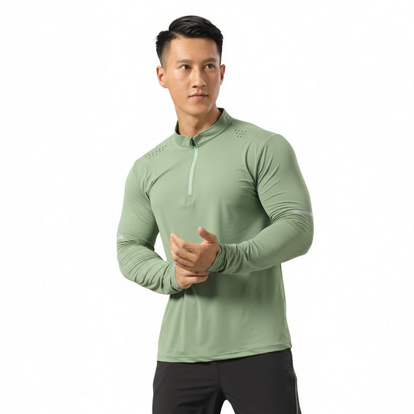 MEN'S QUICK-DRY LONG SLEEVE TRAINING T-SHIRT