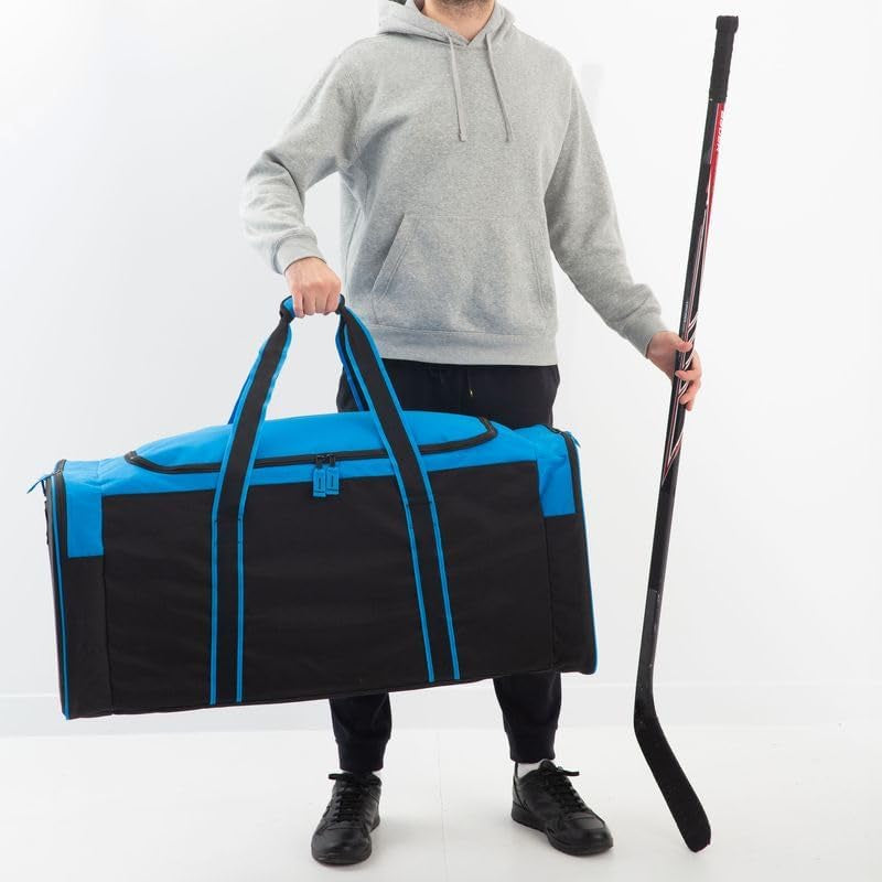 Durable Heavy-Duty Multi-Pocket Sports Gym Duffel Bag for Travel