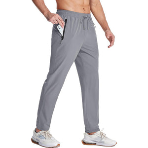 Men's loose athletic sweatpants in various colors for spring and autumn