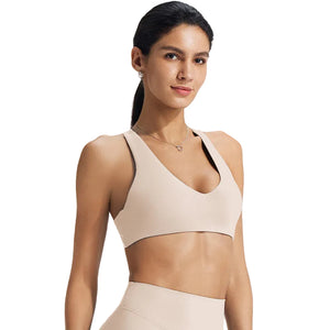 Push-up shock-proof yoga bra for women in multiple colors and sizes
