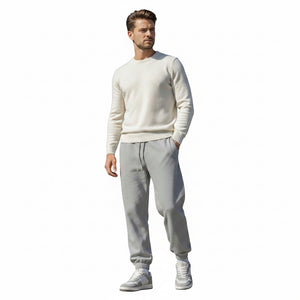 Men's high elasticity anti-wrinkle casual pants in tapered fit