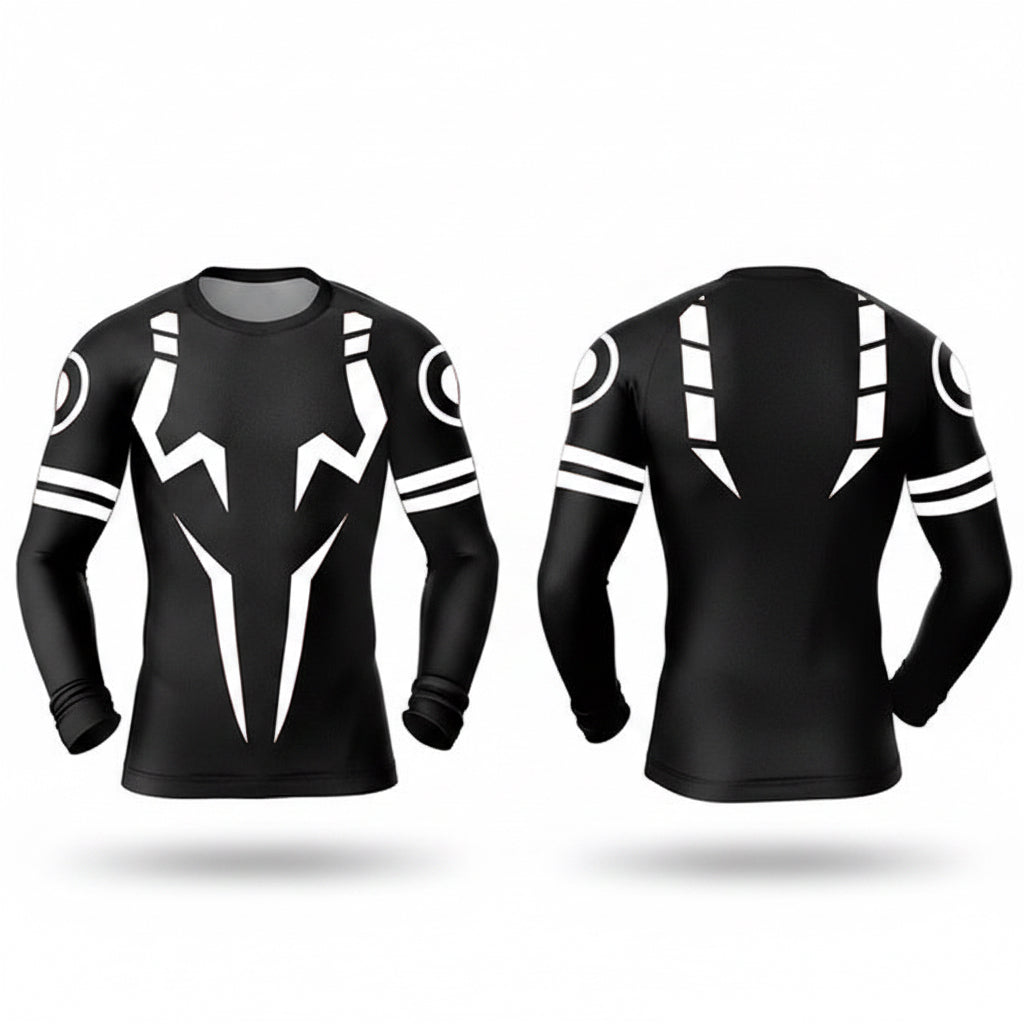 Men's long-sleeve sweat-wicking sports tight t-shirt in various colors
