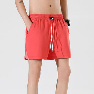 Men's breathable sports casual shorts available in multiple colors