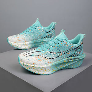 Marathon carbon-plate noctilucent fashion sneakers in multiple colors and sizes