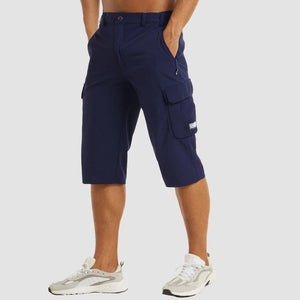 Men's quick-dry breathable beach shorts with multiple pockets in various colors