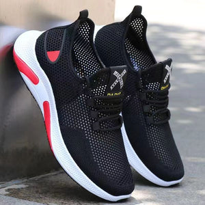 Men's breathable mesh casual summer shoes in various colors and sizes