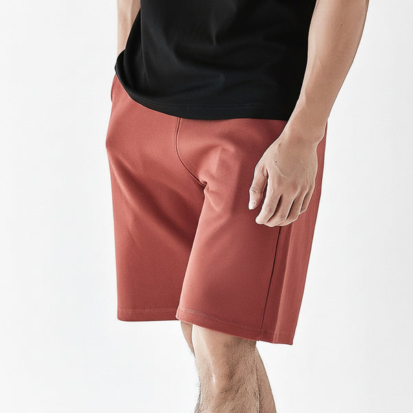 MEN'S HEAVY COTTON MID-WAIST SHORTS