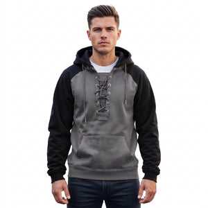 MEN'S DRAWSTRING HOODED SWEATSHIRT