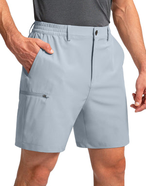 Men's outdoor sports shorts with multiple pockets in various colors