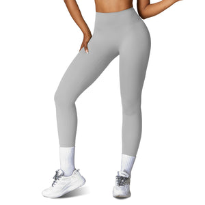 Women's high waist compression yoga leggings in multiple colors
