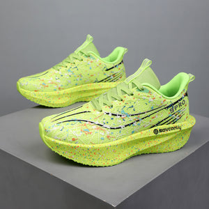Marathon carbon-plate noctilucent fashion sneakers in multiple colors and sizes
