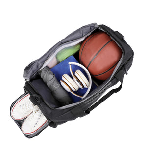 Large capacity dry wet separation gym bag in various colors