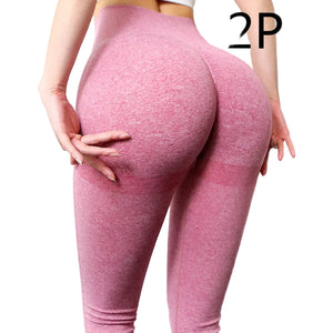 Butt lifting fitness yoga leggings in various colors and sizes