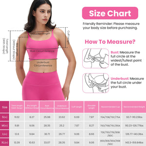 Women's strappy padded sport bra with square neckline and removable pads