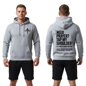 Men's casual hooded pullover sweatshirt in various colors and sizes